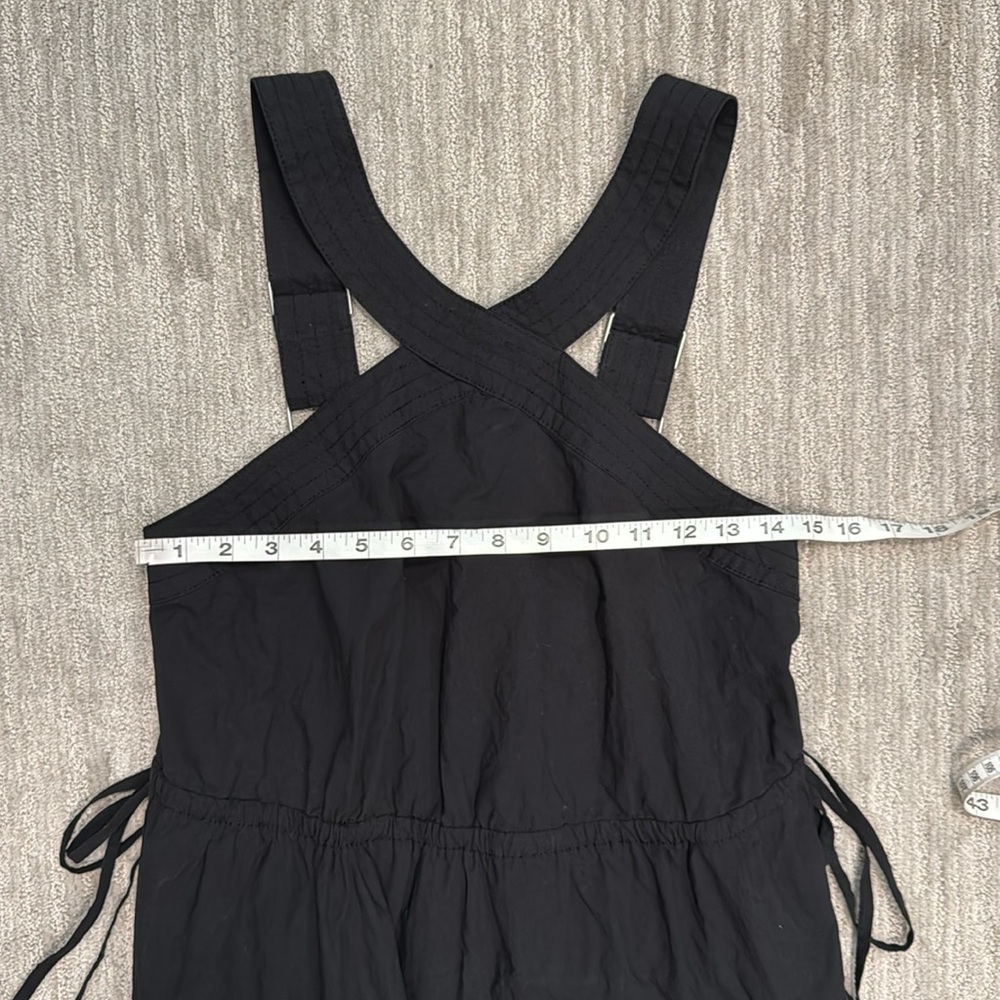 Madewell Poplin Halter Tiered Midi Dress NWT - Picture 8 of 12